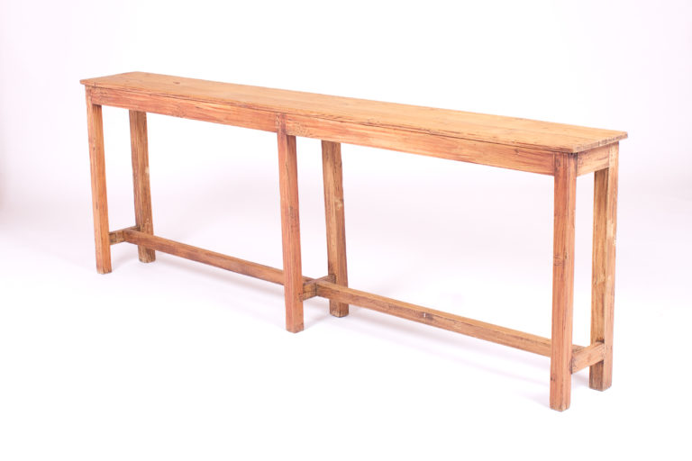 Narrow Wood Sofa Table