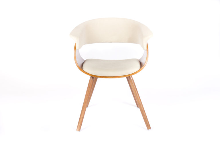 Ivory Frederick Barrel Chair