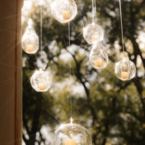 Large Hanging Glass Globe