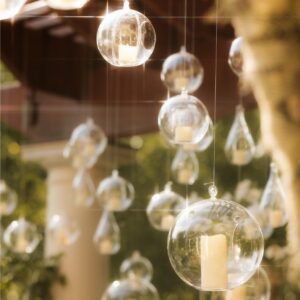 Small Hanging Glass Globe