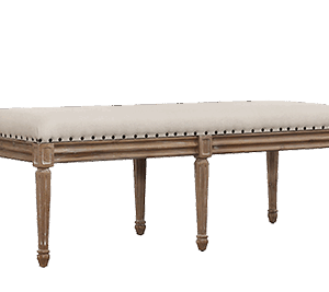 Parisian Linen Bench