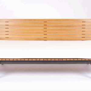 Wood Slat Bench