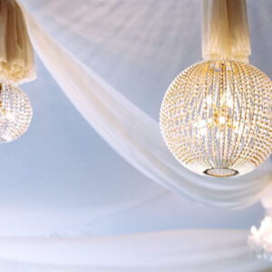 Large Bronze Bethel Chandelier