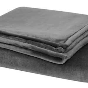 Assorted Grey Shades Throw Blanket