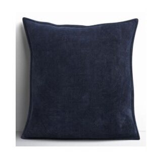 Navy Blue Cotton Pillow