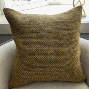 Two Tone Chunky Linen Pillow
