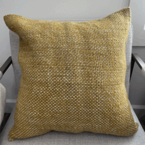 Two Tone Chunky Linen Pillow