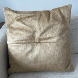 Sand Cowhide Pillow