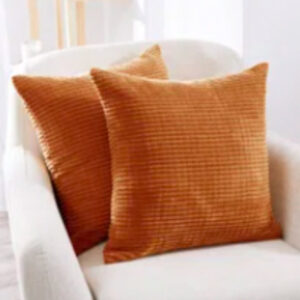Orange Deconovo Reversible Pillow