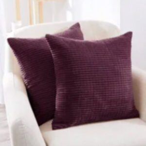 Purple Deconovo Reversible Pillow