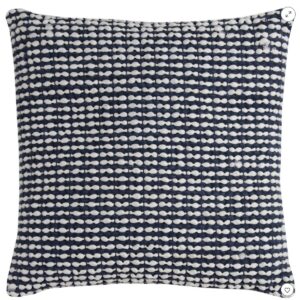 Navy & White Dot Pillow