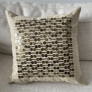 Gold Sequin Pillow