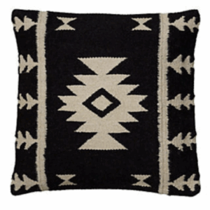 Black & Ivory Southwest Pillow
