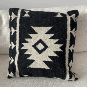 Black & Ivory Southwest Pillow