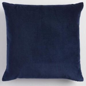 Navy Velvet Square Pillow