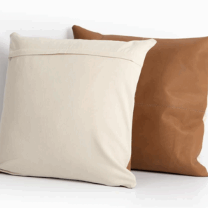 Whiskey Leather Pillow