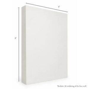 Faux White Wall AI