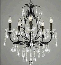 Pewter Chandelier