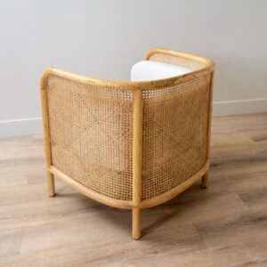 Boho Rattan Accent Chair (9)