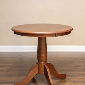 Bourbon Oak Bistro Table (2)