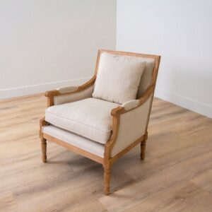Colette Classic Armchair In Taupe (6)