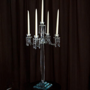 Crystal Candelabra With Extra Arms1
