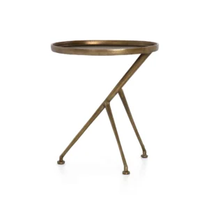 Gold Schmidt Side Table