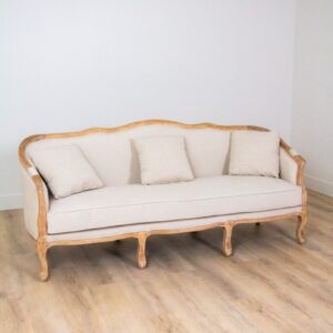 Provence French Country Sofa In Cream (8)