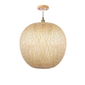 Round Chandelier Bamboo