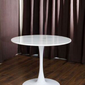 Round Marble Highboy Table (12)
