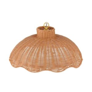 Scalloped Rattan Chandelier 600×600