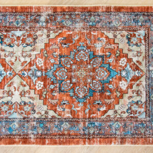 Vintage Boho Red Rug Runner (4)