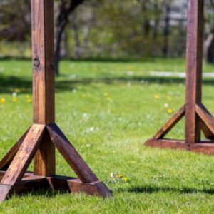 Napa Ranch Wood Arch