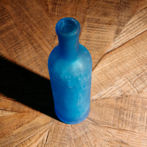 Blue Wine Bottle Prop E688 (1)