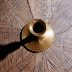 Brass Taper Candle Holder G454 (7)