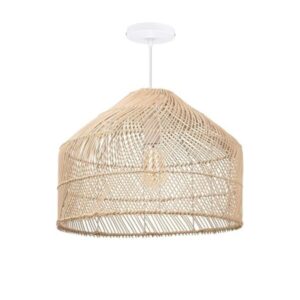 Farmhouse Chandelier Bamboo Pendant