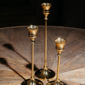 Metal Taper Candle Holder Set (14)
