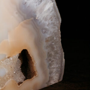Natural Geode Crystal Bookend E664 (2)
