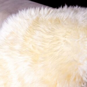 Off White Sheepskin Chair Cover (6)