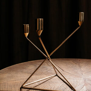 Taper Gabriel Brass Candle Holder G460 (6)