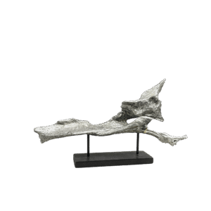 Small Silver Driftwood Sculpture