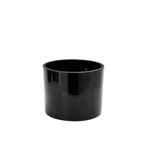 Black Cylinder Vase