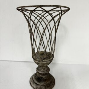 Vase French Wire Garden Urn