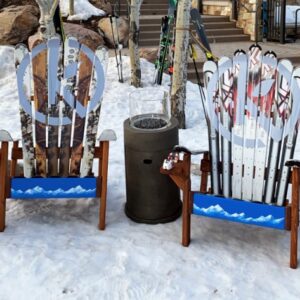 Adirondack Ski CHair – H006
