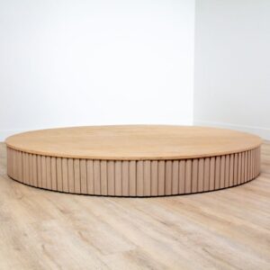 Alpine – Slatted Circular Ceremony Platform (1)