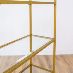Bar Back Shelf – Gold And Glass Shelf (4)