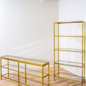 Bar Back Shelf – Gold And Glass Shelf (6)