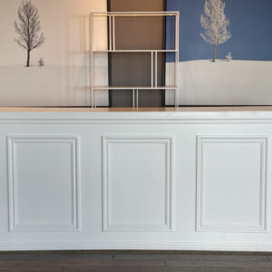 Bar Framed White