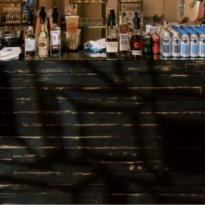 Bar Reclaimed Wood Black