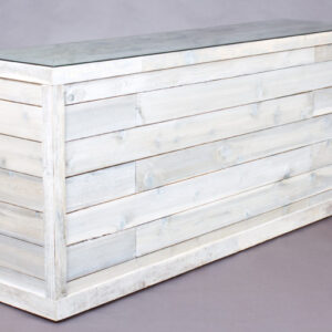 Bar Reclaimed Wood Whitewashed